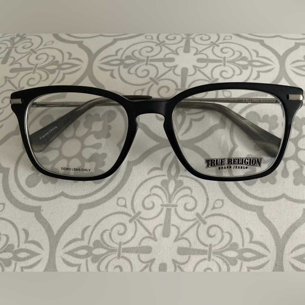 Black Unisex True Religion Frames